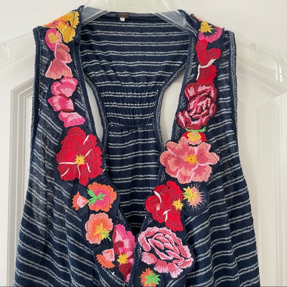 Free People Frida Striped Tank Top XS